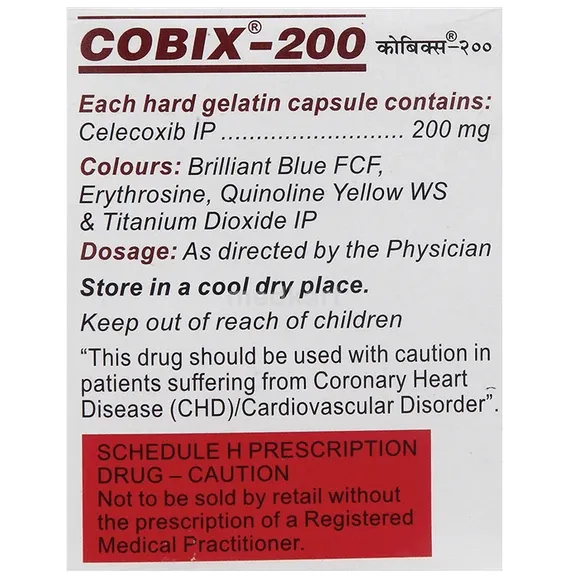 cobix 200mg capsule 10's
